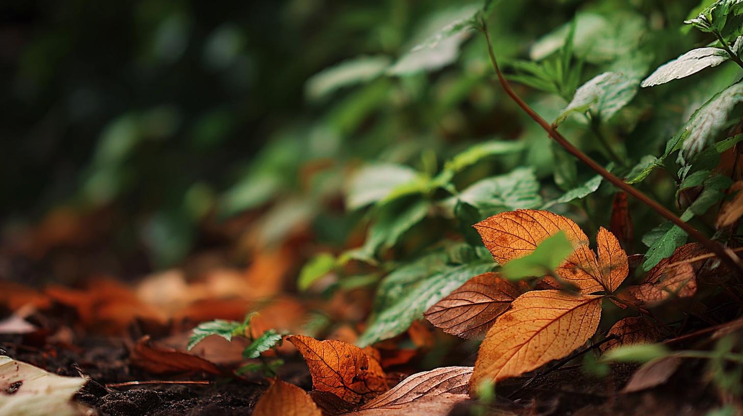 Nie chodzi o piękno: dlaczego warto układać suche liście u podstawy roślin 4 Nie chodzi o piękno: dlaczego warto układać suche liście u podstawy roślin