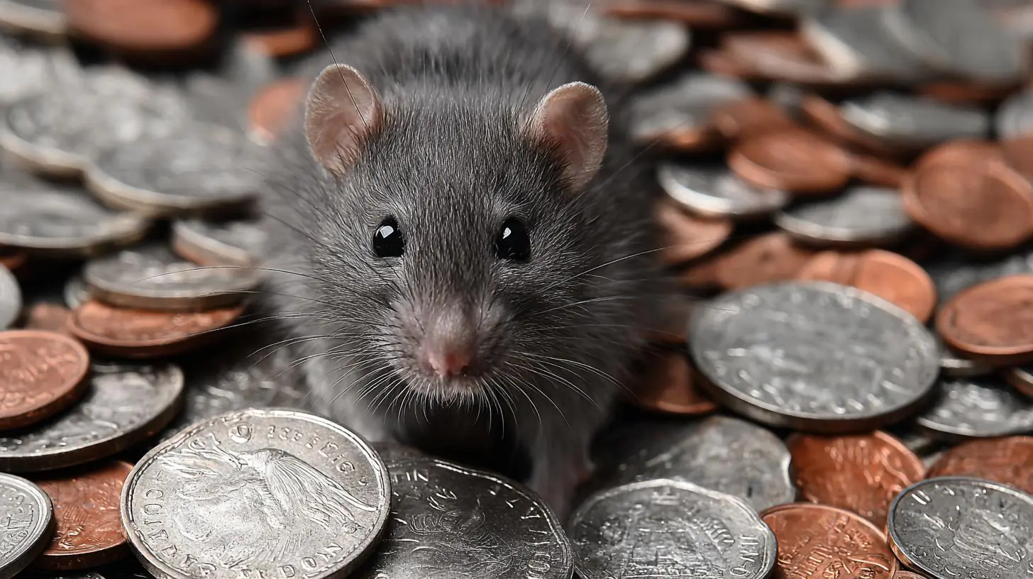 Jak pozbyć się szczurów w domu za pomocą monety: prosta i skuteczna pułapka.