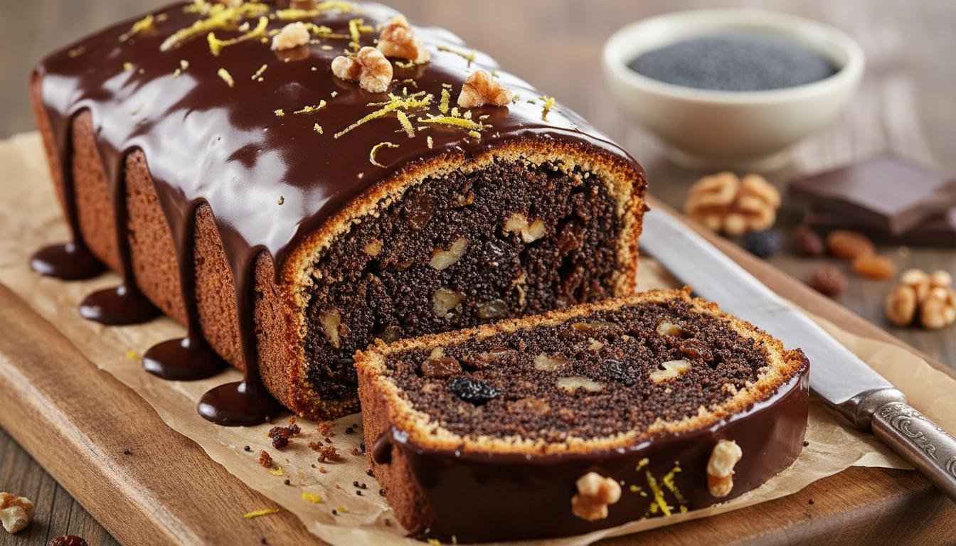 Makowiec z czekoladą i szybkim sposobem na suche ciasto 7 Makowiec z czekoladą i szybkim sposobem na suche ciasto