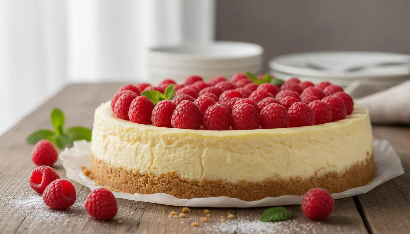 Ciasto twarogowe z malinami i prostą metodą dla początkujących 1 Ciasto twarogowe z malinami i prostą metodą dla początkujących