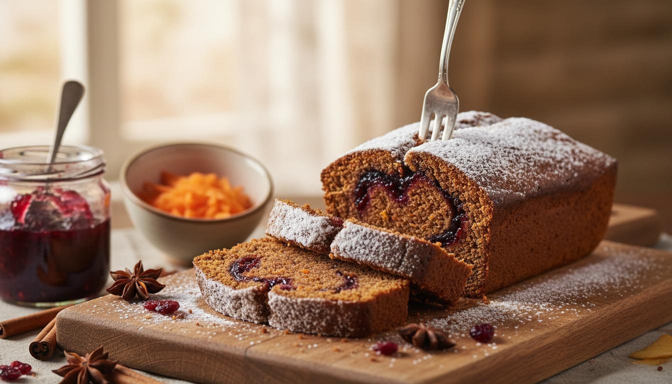 Piernik z powidłami i subtelnym trikiem na wilgotność 3 Piernik z powidłami i subtelnym trikiem na wilgotność